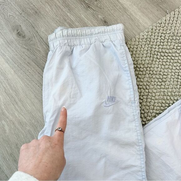 Vintage Nike Pastel Blue Windbreaker Pants - Picture 3 of 6